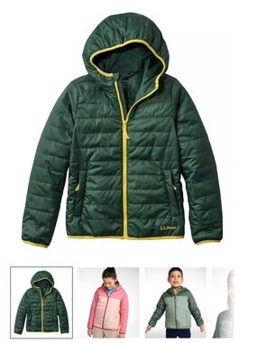 L.L. Bean Kids' Fleece-Lined Insulated Jacket